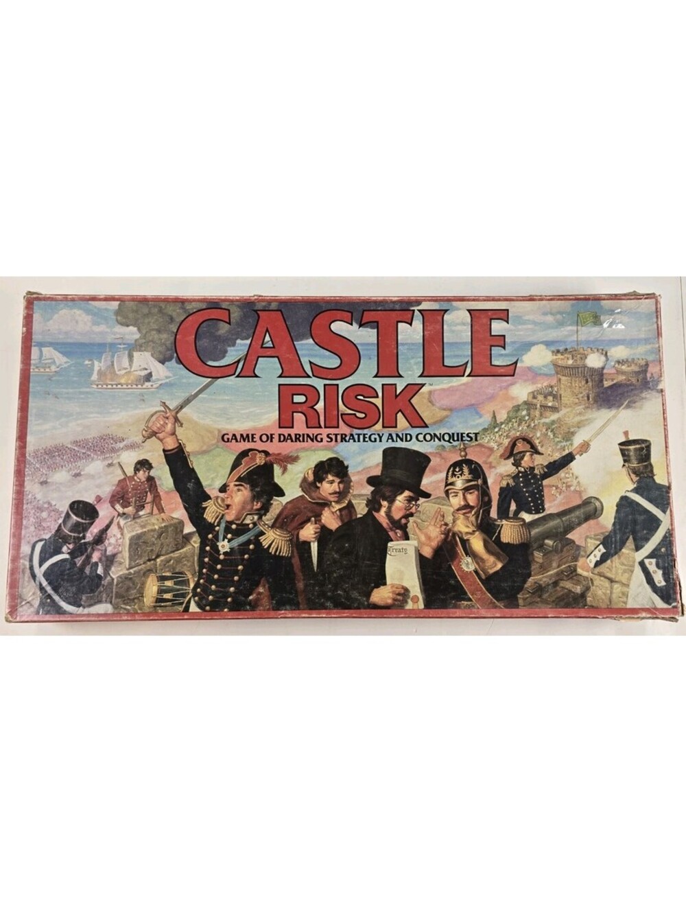 Castle Risk 1986 Daring Strategy and Conquest VINTAGE COMPLETE Parker Brothers